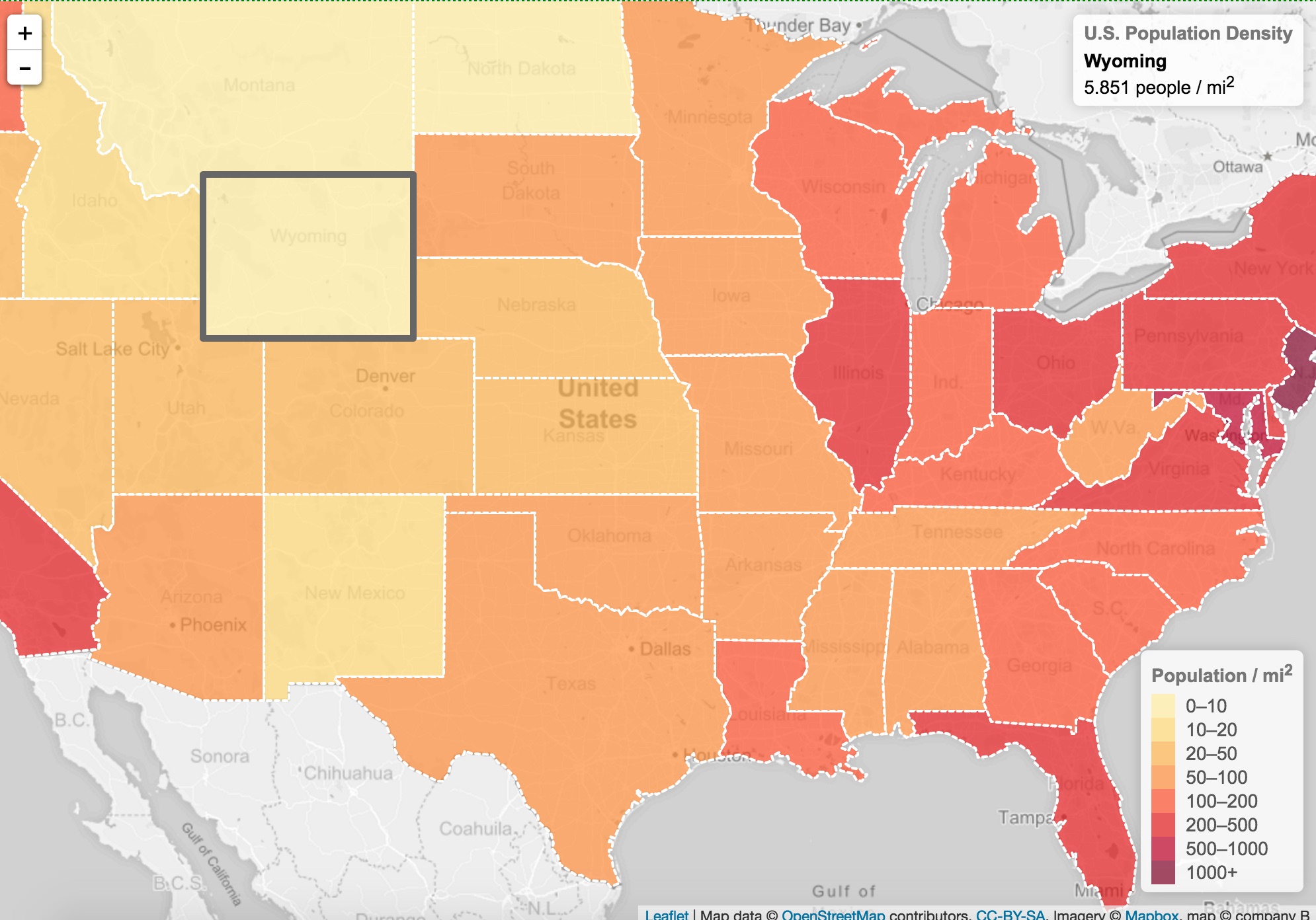 leaflet pop density proto screenshot